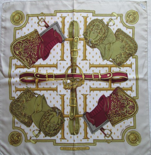 Superbe foulard hermès - -superbe,