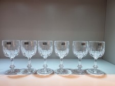 Lot de 6 verres à vin en