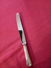 1 Couteau de table métal argenté Orfevre Ercuis modèle Perles 