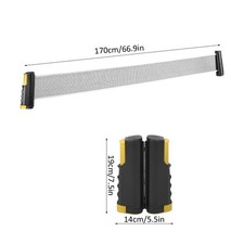 (Wavy Noir Yellow) Tennis De