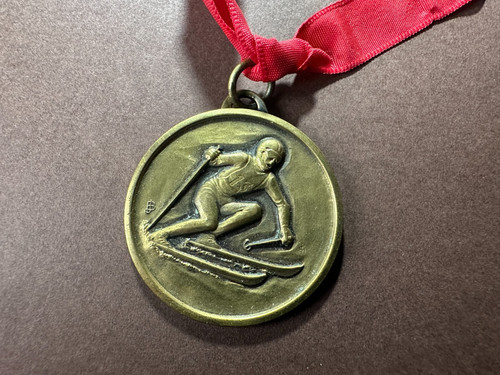 Médaille ski la - médaille,