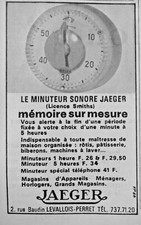 PUBLICITÉ MINUTEUR SONORE