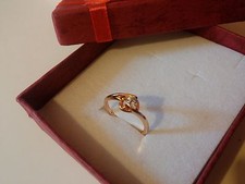 Jolie Bague en Alliage sertie de Zirconium Transparent au choix H-7