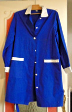 Ancienne Blouse travail FEMME métier  théâtre cinéma années 1960 T48  N°250b