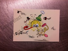 LE PIAF DAN SALEL TOUJOURS L'AMOUR Humour  carte postale postcard 