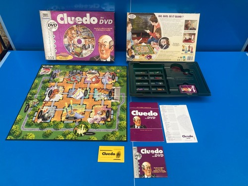 Cluedo dvd jeu sociétés - cluedo,