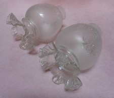 Paire de Tulipes en Verre