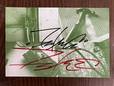 FUTURA 2000 carte d'invitation de 1996 signée et numérotée + COA