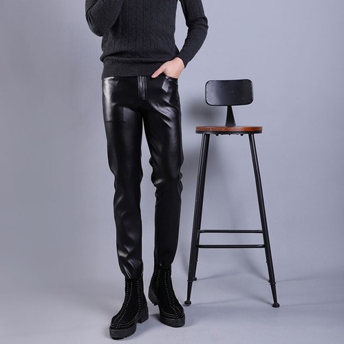 Hommes simili cuir - simili, pantalon