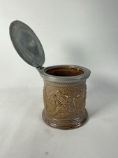 Pot à tabac en grès du