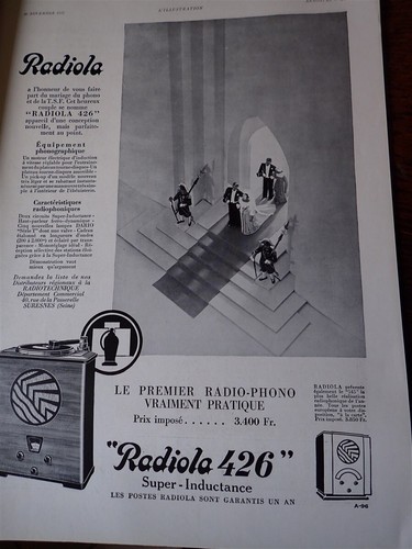 Tsf radiola 426 frigeco - tsf,