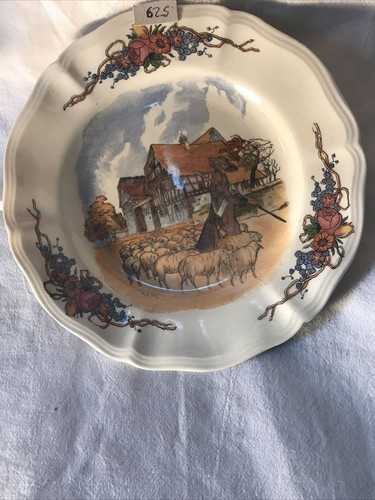 Assiette dessert faience - assiette,
