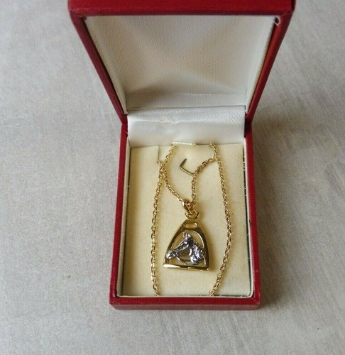 Pendentif avec collier cheval - avec, collier,