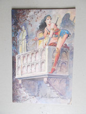 Milo Manara / Wonder Woman 1 , Museum Variant Cover  , Signé ... RARE ...