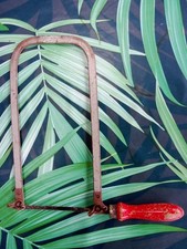 Scie à chantourner manuelle vintage