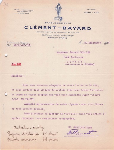 Neuilly automobile clement - 92,