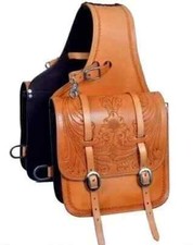 Sacoche de selle en cuir