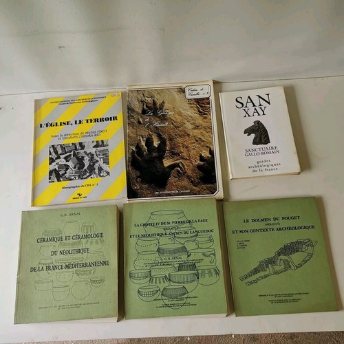 Lot livre sur archéologie - sur,
