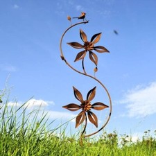  Moulin À Vent Avec Un Oiseau / décoration de jardin