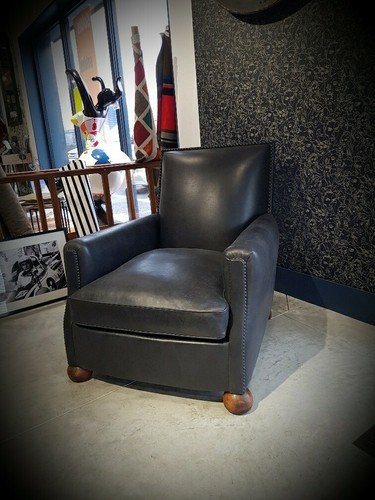 Fauteuil club epoque 1920 - club, en