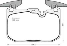 1122 MGA Kit de plaquettes de