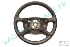 ♻️Volant cuir 4 branches 8Z0419091E pour Audi A2 A3 8L A6 C5 A8 D2 (moyen)
