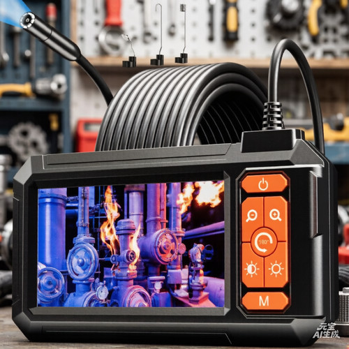 New endoscope camera with - new,