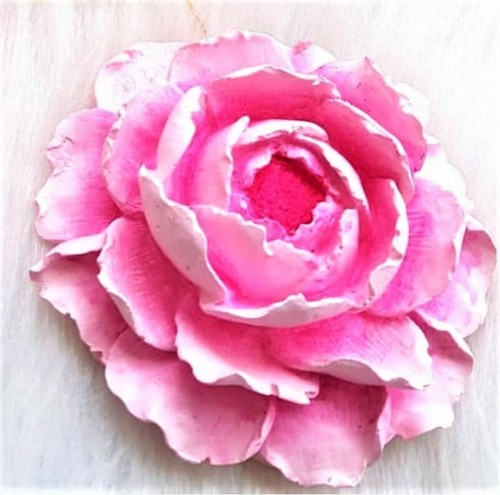 Moule silicone fleur pivoine - silicone,