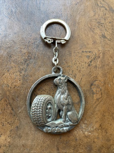 Porte cle métal pneus - métal,