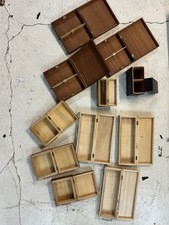 Gros Lot 11 Boîtes Rangement Plaques Photo Verre Formats 45x107 6x13 Et Divers