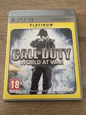 ✅Call Of Duty World At War - Sony PlayStation 3 - Avec Notice - 🇫🇷FR