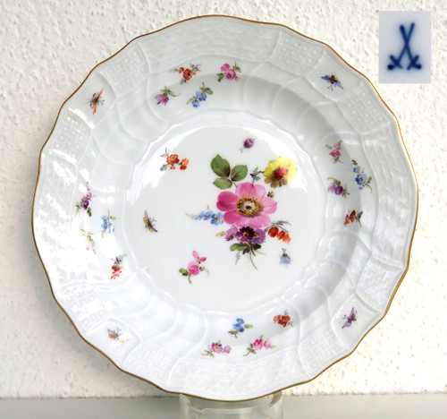 Meissen assiette porcelaine - assiette,