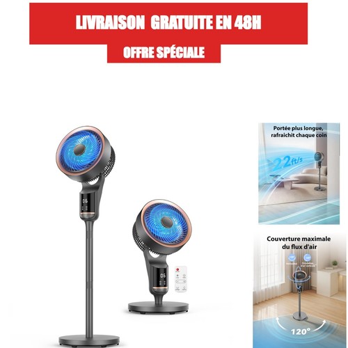 Ventilateur sur pied timiyou - sur,