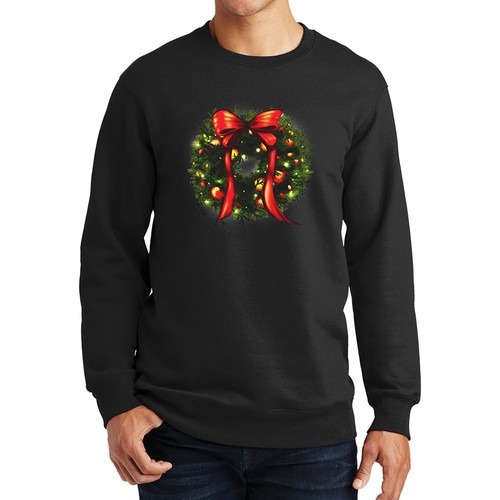 Christmas wreath decoration - christmas,
