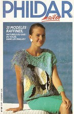 LIVRE CATALOGUE TRICOT CROCHET « PHILDAR » 34/52 N° 189          