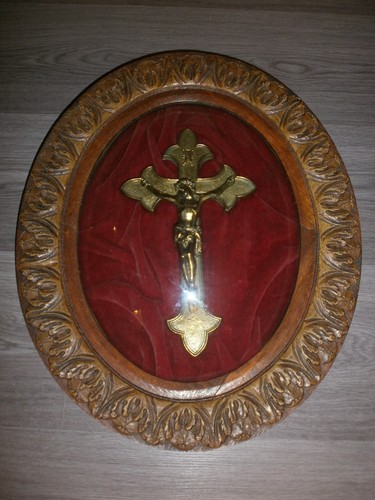 Ancien cadre ovale - ancien,