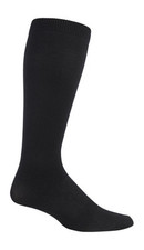 IOMI - Homme noir chaussettes de contention / compression pour voyage avion