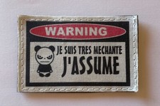 Tissu Je suis très méchante