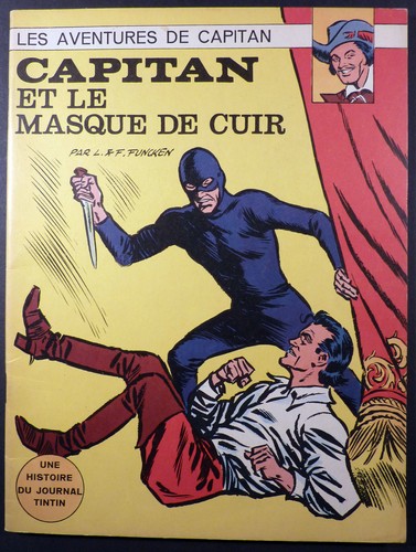 Capitan masque de - de, cuir
