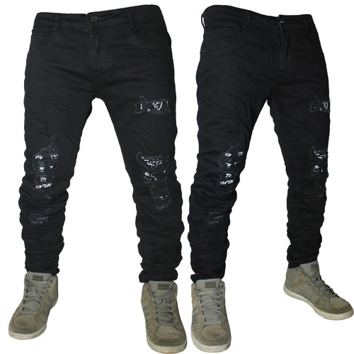 Jeans homme denim noir - jeans,