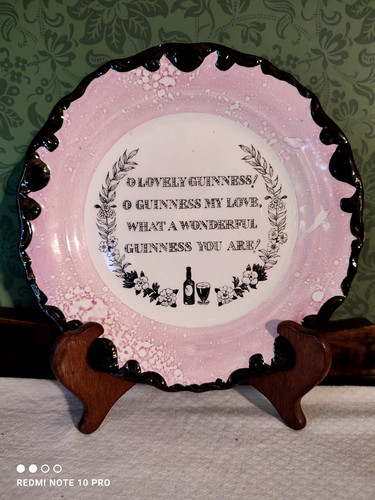 Rare assiette publicitaire - rare,