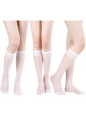 3 Paires Mi Bas Femme
