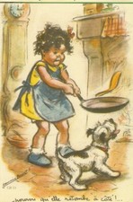 Germaine bouret carte postale - germaine,
