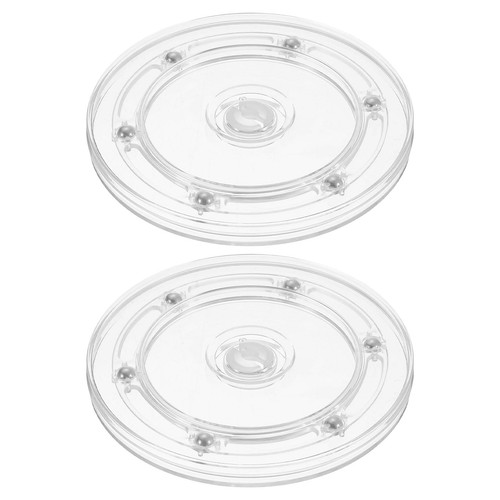 2pcs plateau acrylique - 2pcs, 5.5"