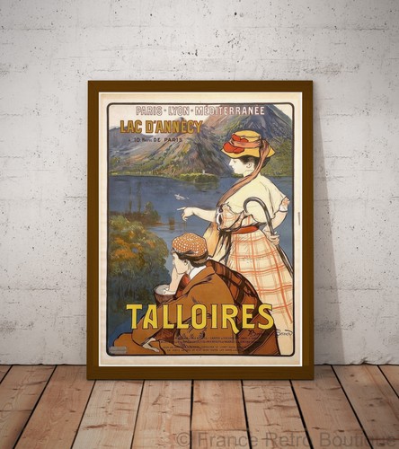 Poster affiche plm talloires - poster-affiche,