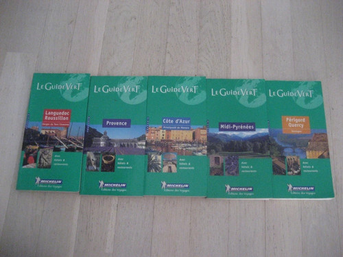 Lot guides vert michelin - lot, 5
