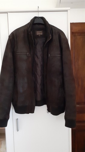 Blouson homme cuir véritable