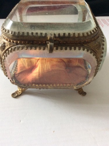 Antique thick beveled glass - antique,