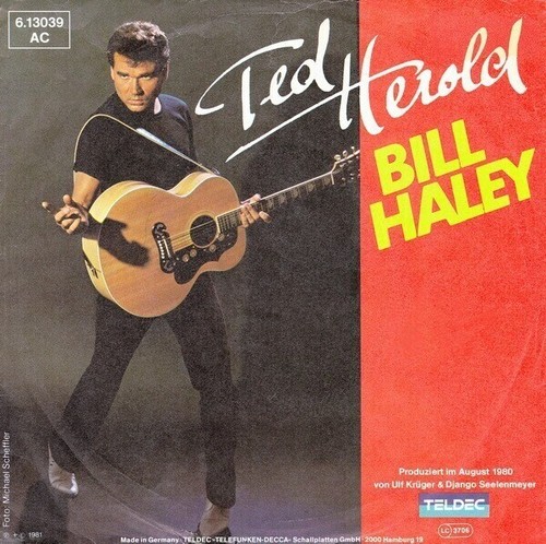 Ted herold vinyl single 45 - herold,