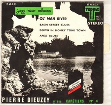 PIERRE DIEUZEY "JAZZ NEW ORLEANS" EP 1959 TEPPAZ 17-45 S 23 STEREO